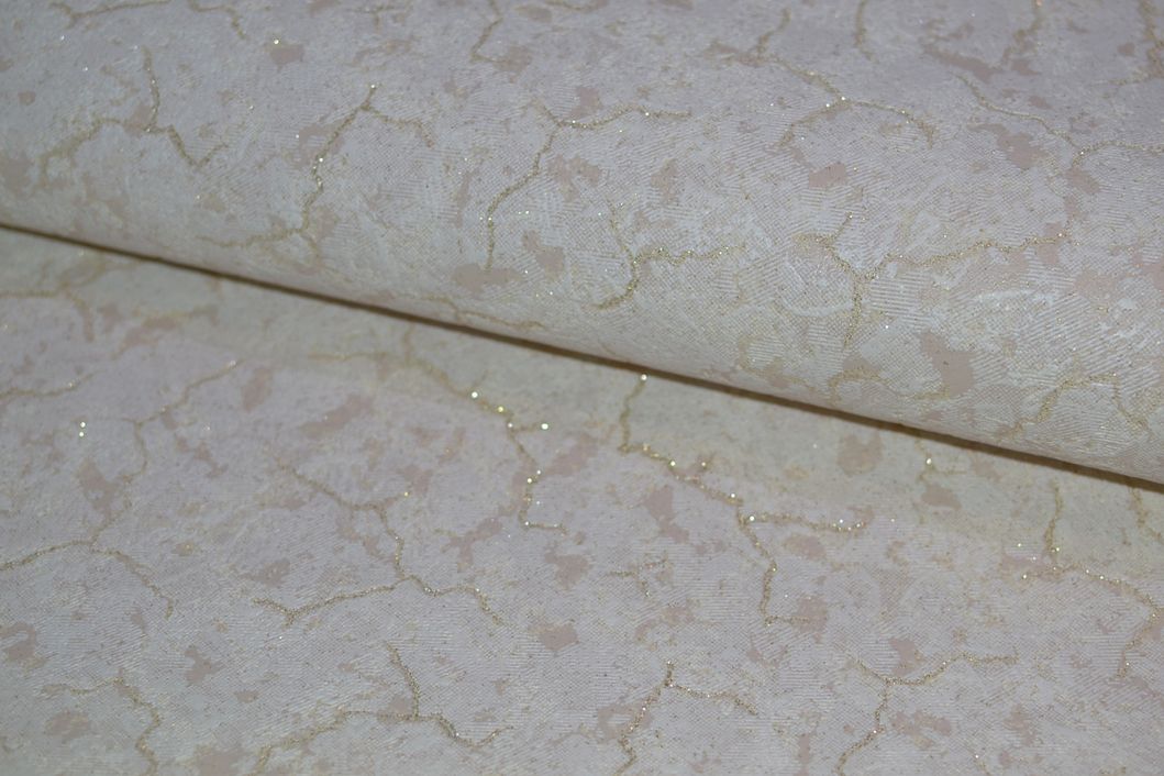 Шпалери вінілові на флізеліновій основі Crocus Мелісса бежевий 1,06 х 10,05м (5081)