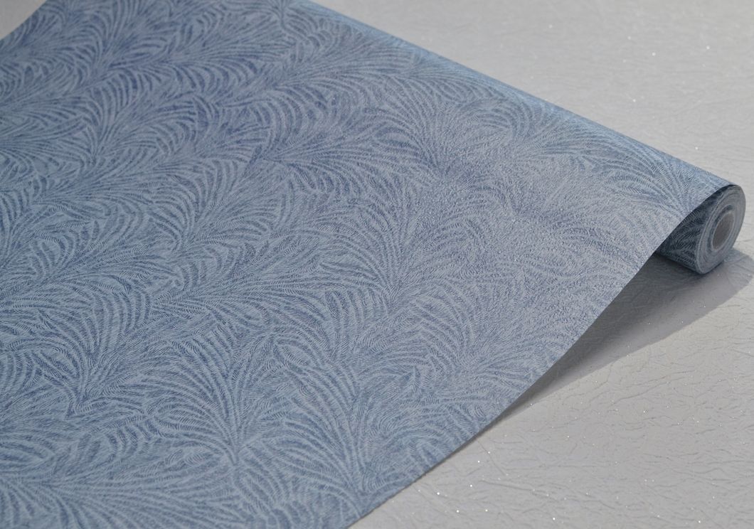 Шпалери паперові Шарм Розмарі синій 0,53 х 10,05 м (159-04)