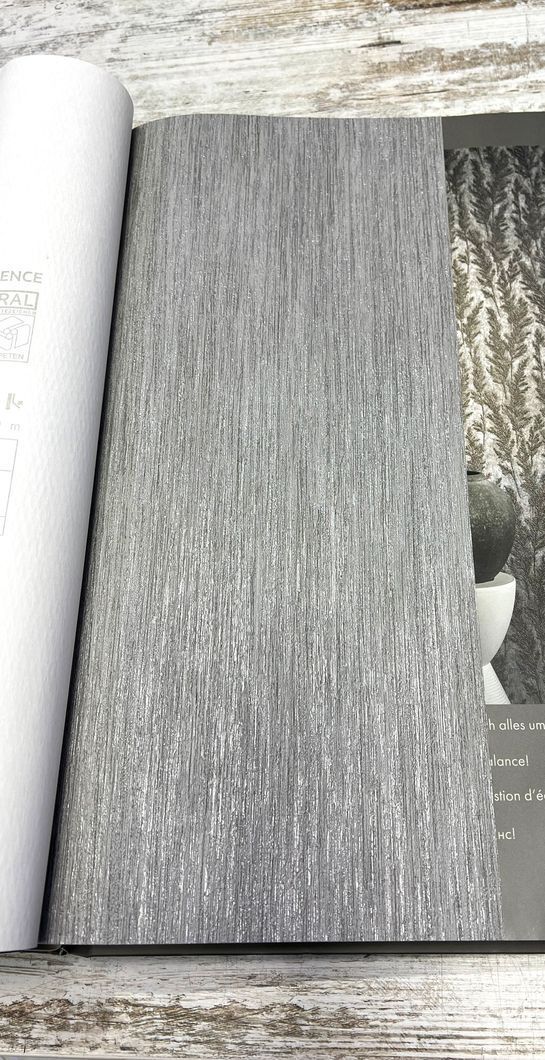 Обои виниловые на флизелиновой основе Marburg Natural Opulence тёмно-серый 0,70 х 10,05м (33248)
