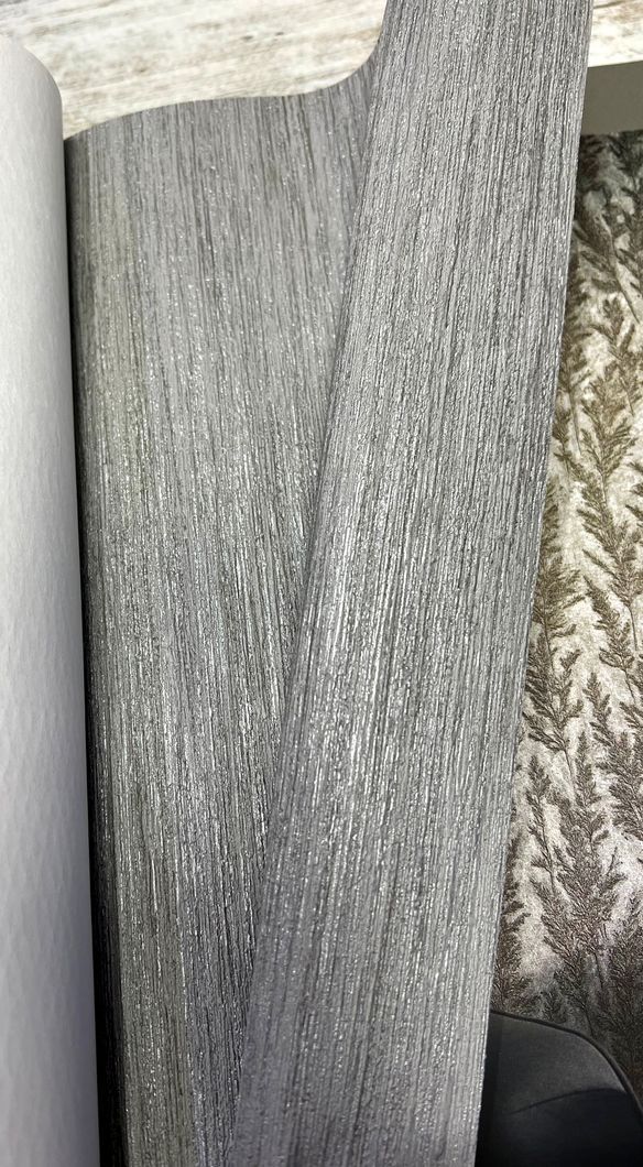Обои виниловые на флизелиновой основе Marburg Natural Opulence тёмно-серый 0,70 х 10,05м (33248)