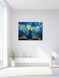 Картина на холсте МАKO " Загадочная девушка в синем " 50x70 см MK10568_5070