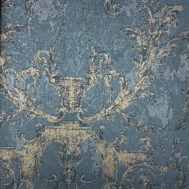 Шпалери вінілові на флізеліновій основі AS Creation History Of Art синій 0,53 х 10,05м (37648-5)