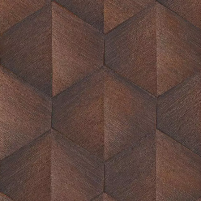 Обои виниловые на флизелиновой основе коричневые Erismann Fashion for Walls 3 1,06 х 10,05м (12180-48)