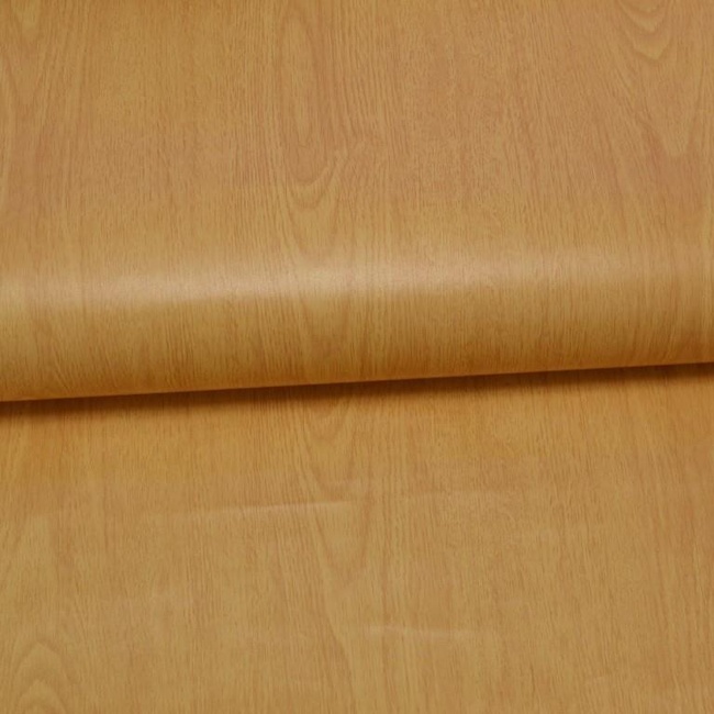 Обои влагостойкие на бумажной основе Континент Дерево бежевый 0,53 х 10,05м (2008)