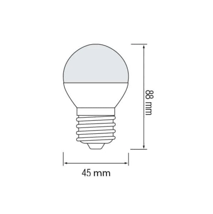 Лампа світлодіодна Horoz Electric 8W/E27 (001 003 0008)