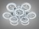 Потолочная LED-люстра с диммером и подсветкой, 90W