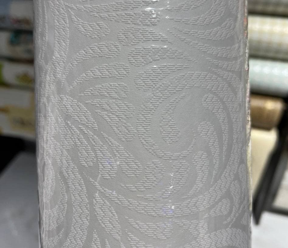 Шпалери вінілові на флізеліновій основі Sintra білий 1,06 х 25м (541135)