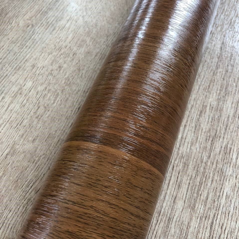 Самоклейка декоративная Hongda Тёмное дерево коричневый полуглянец 0,67 х 1м (5051), Коричневый, Коричневый