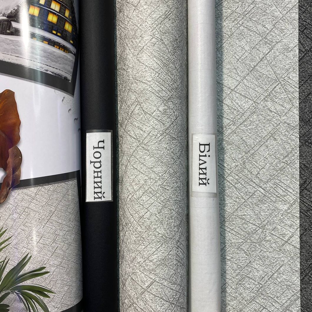 Обои виниловые на флизелиновой основе DUKA The Prestige серая паутина 1,06 х 10,05м (25122-2)