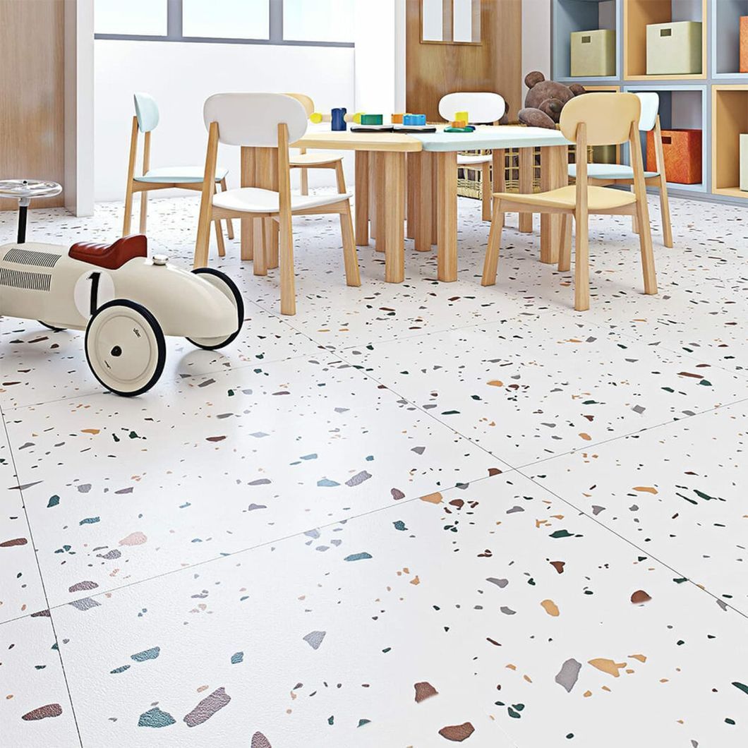 Самоклеящаяся LVT плитка 600*600*1.5mm (D) SW-00001592, Разные цвета, Разные цвета
