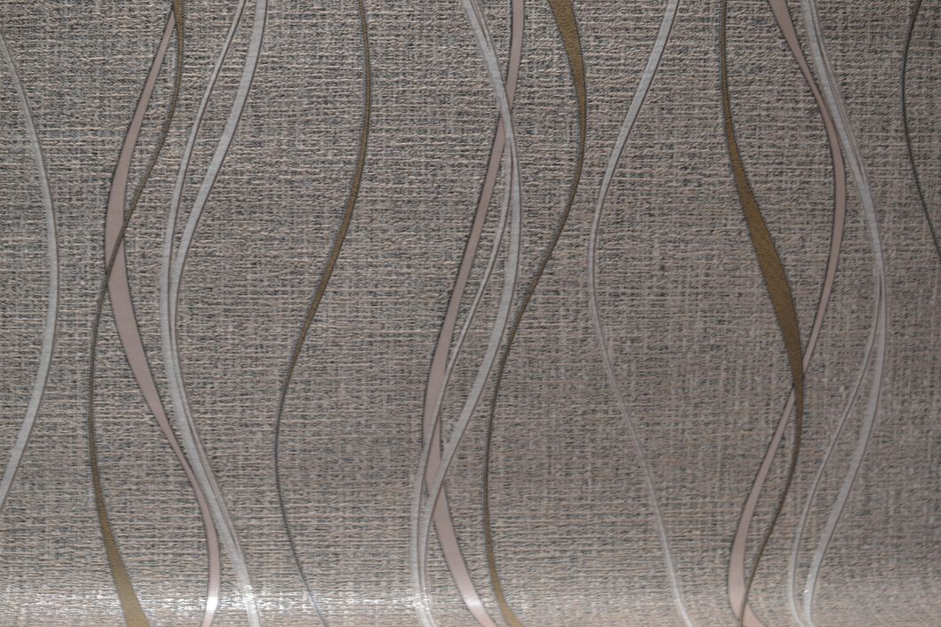 Шпалери вінілові на флізеліновій основі Слов'янські шпалери VIP Class В109 Рапсодія 2 коричневий 1,06 х 10,05м (3636-12)