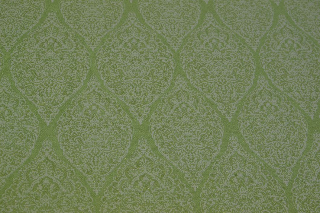 Шпалери вінілові на флізеліновій основі Слов'янські шпалери B109 Кашемір зелений 1,06 х 10,05м (3517-04)