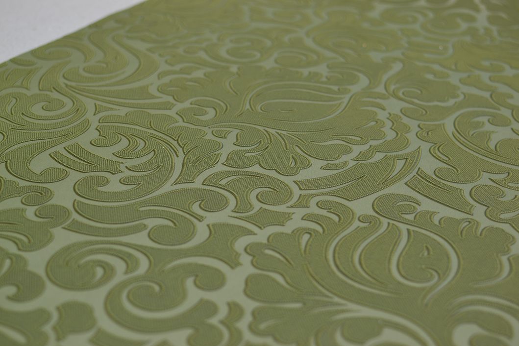 Шпалери акрилові на паперовій основі Слобожанські шпалери зелений 0,53 х 10,05м (467-10)