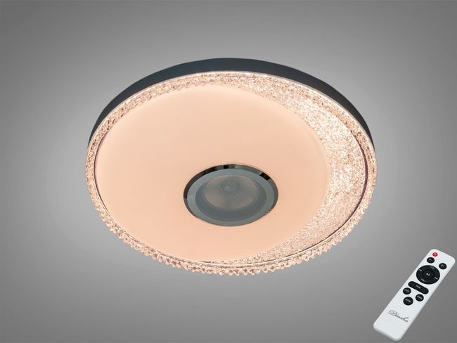 Люстра стельова смарт Diasha біла 70 Вт RGB BT, TUYA додаток