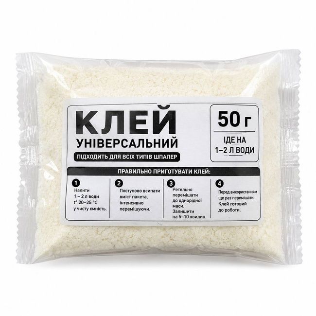 Клей универсальный для обоев 50 г (1638)