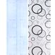 Самоклеюча декоративна плівка срібні круги 0,45Х10М (KN-X0037-1), Білий, Білий