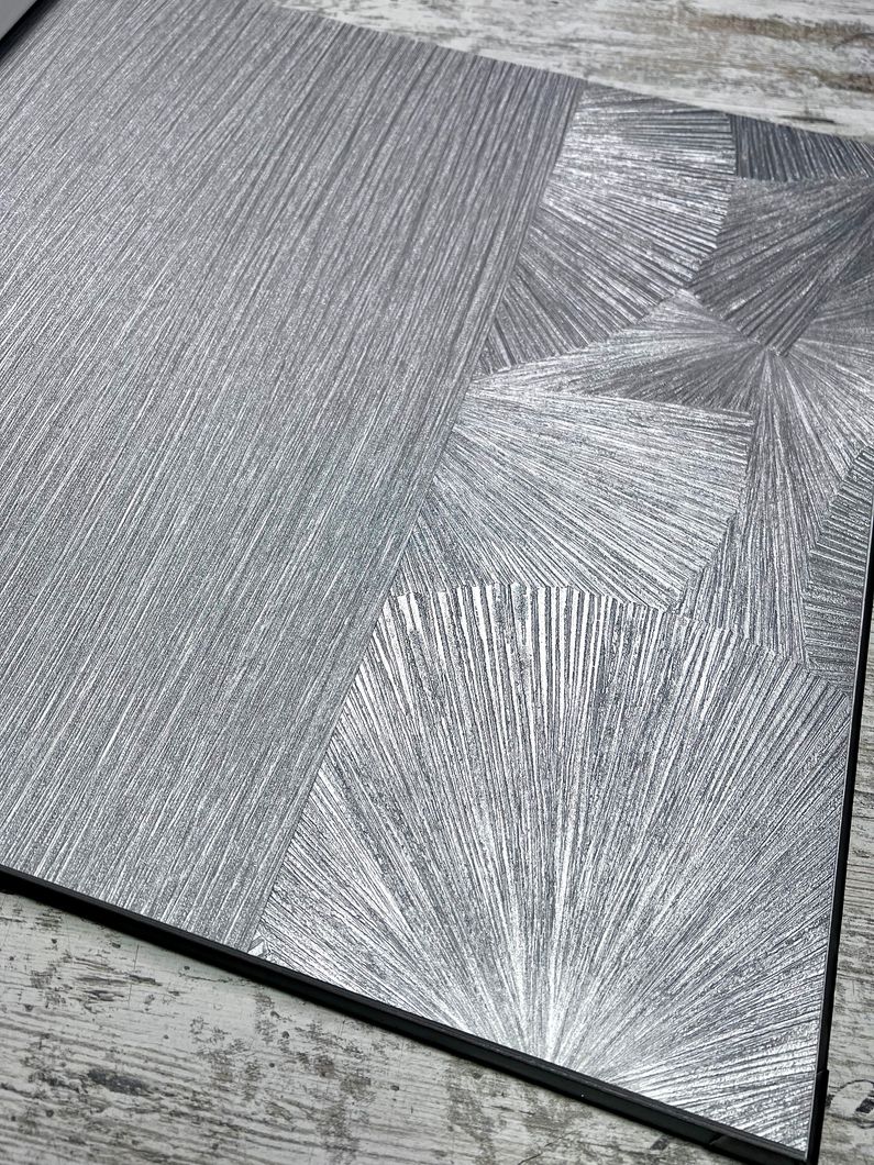 Шпалери вінілові на флізеліновій основі Erismann Fashion for Walls 3 сріблястий 1,06 х 10,05м (12103-29)