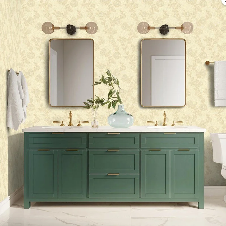 Шпалери вінілові на флізеліновій основі AdaWall Signature кремовий 1,06 х 10,05м (1010-2)