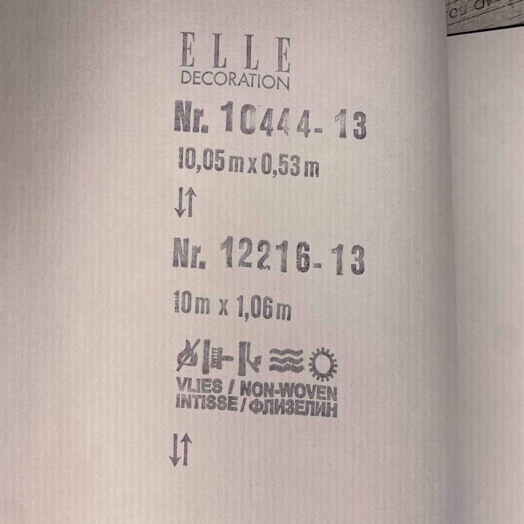 Шпалери вінілові на флізеліновій основі Бордові Erismann Elle 4 1,06 х 10,05м (12216-13)