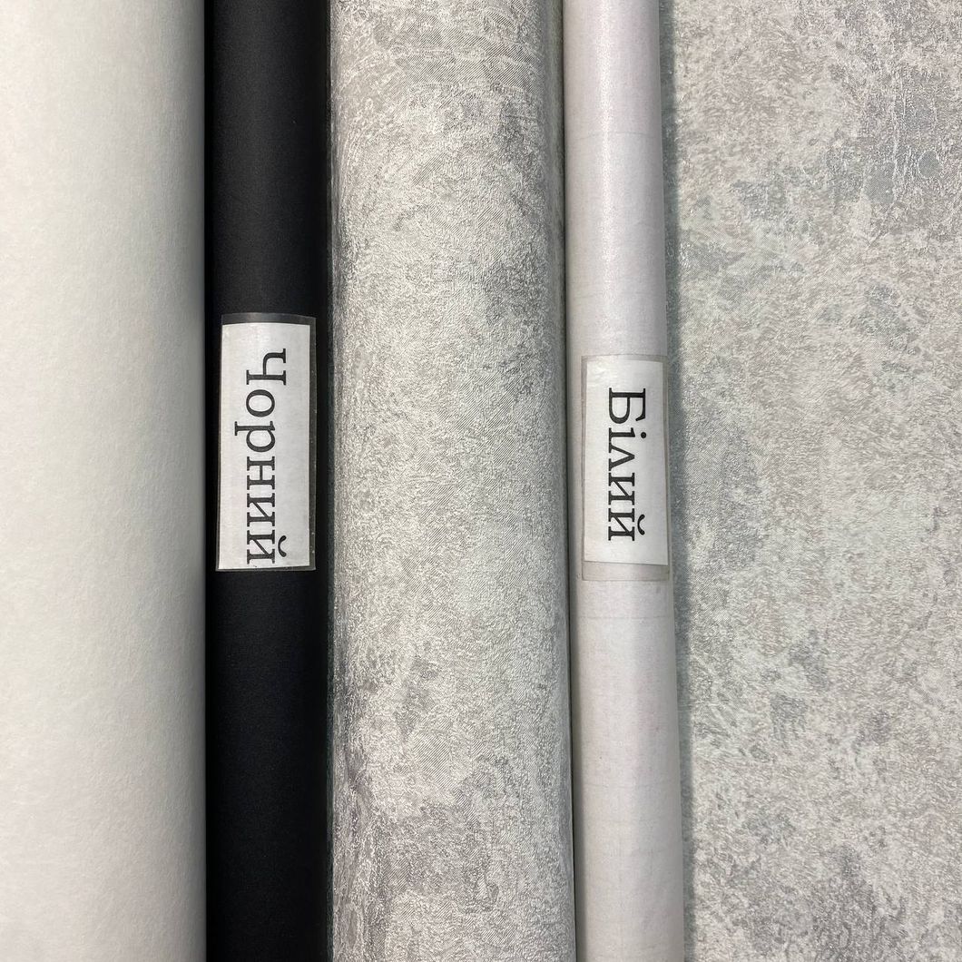 Обои виниловые на флизелиновой основе DUKA The Prestige серый муар 1,06 х 10,05м (25233-1)