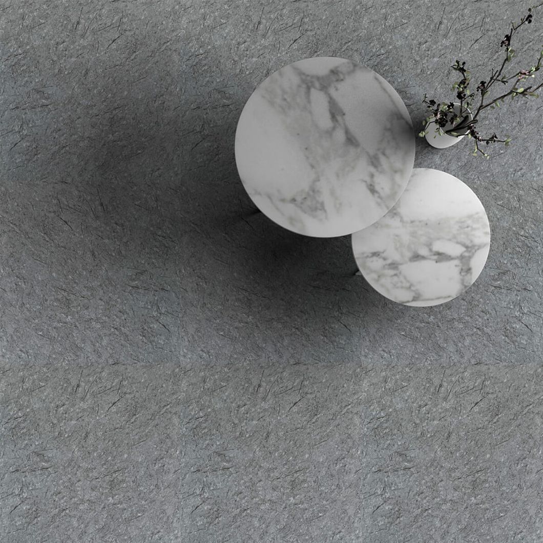 Самоклеюча LVT плитка 600*600*1.5mm (D) SW-00001594, Сірий, Сірий