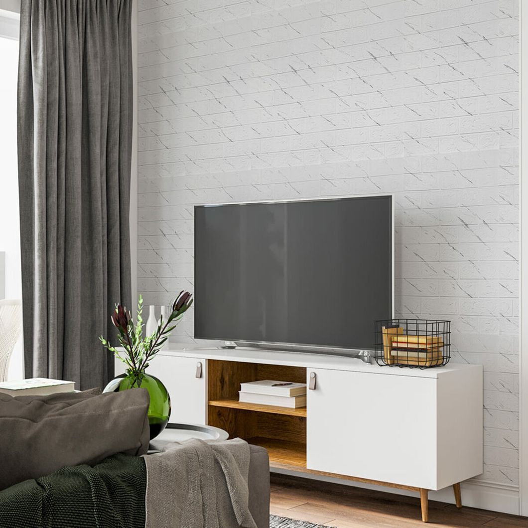 Панель стеновая 3D marble square 700х770х3мм (D) SW-00002262, Разные цвета, Разные цвета