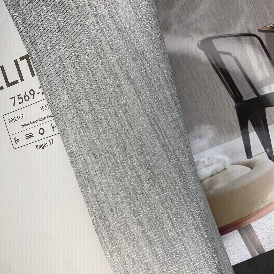 Шпалери вінілові на флізеліновій основі Yasham Arkitekt Plus Сірі 1,06 х 10,05м (9005-3)