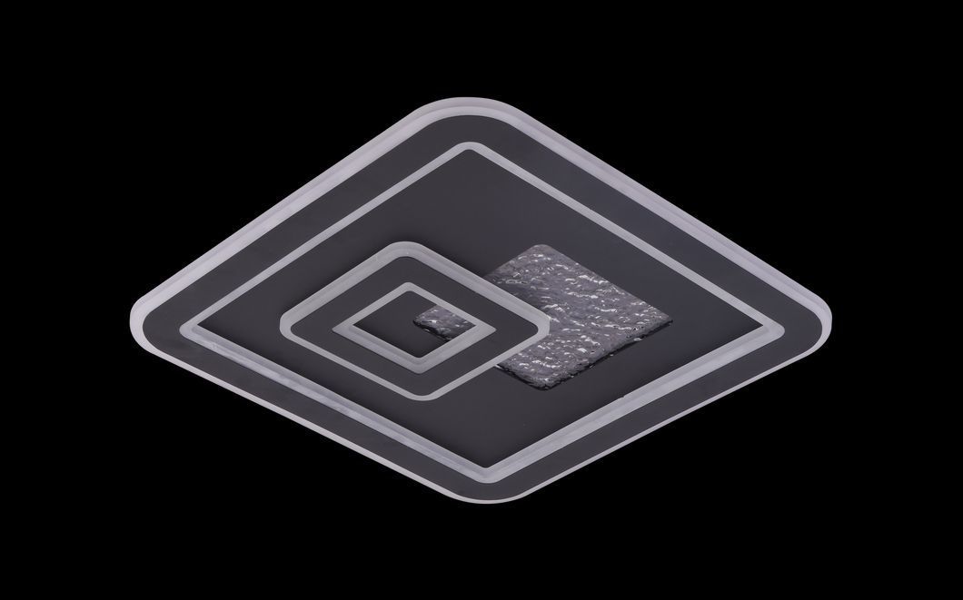 Люстра світлодіодна акрилова INTEREES IS 5310 BK, Черный