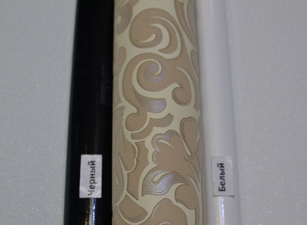 Обои акриловые на бумажной основе Слобожанские обои коричневые 0,53 х 10,05м (467-04), Бежевый, Бежевый