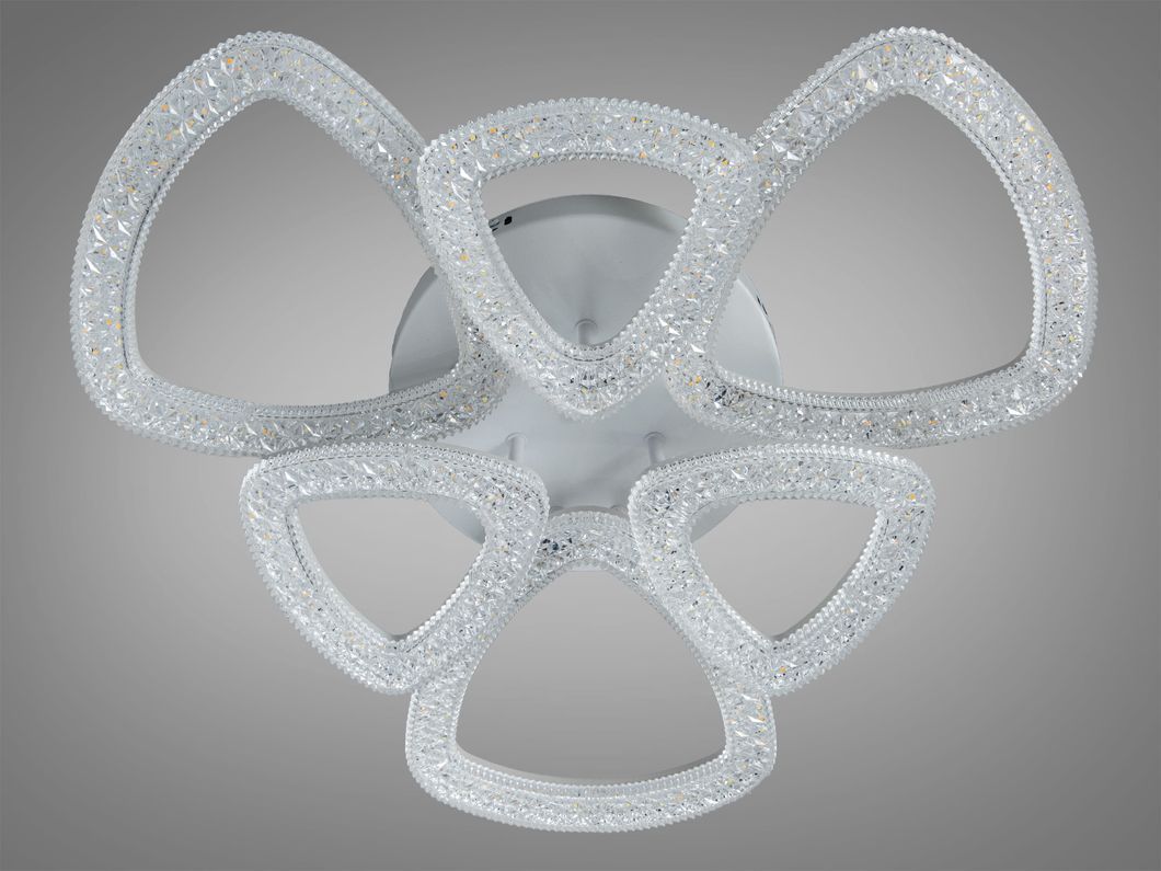 Потолочная LED люстра белая 75W 6 модулей