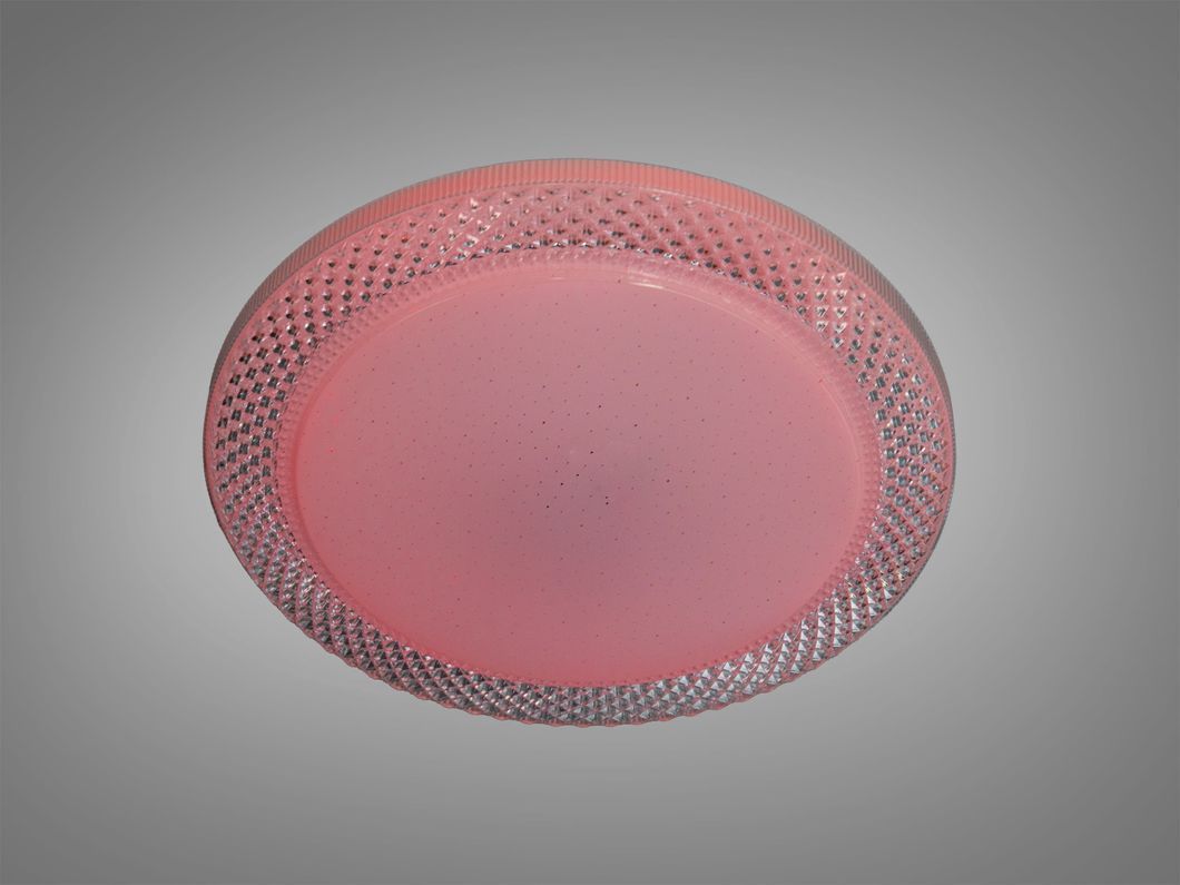 Люстра потолочная Diasha Смарт белая RGB 70 Вт 12 м2, I-LINK додаток