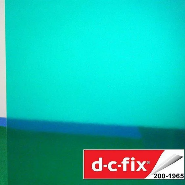 Самоклейка вітражна D-C-Fix напівпрозорий матовий 0,45 х 15м (200-1965), Зелений, Зелений