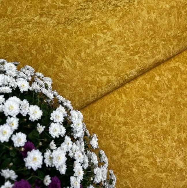 Обои виниловые на флизелиновой основе Славянские обои В121 Олимп жёлтые 1,06 х 10,05м (2350-05)
