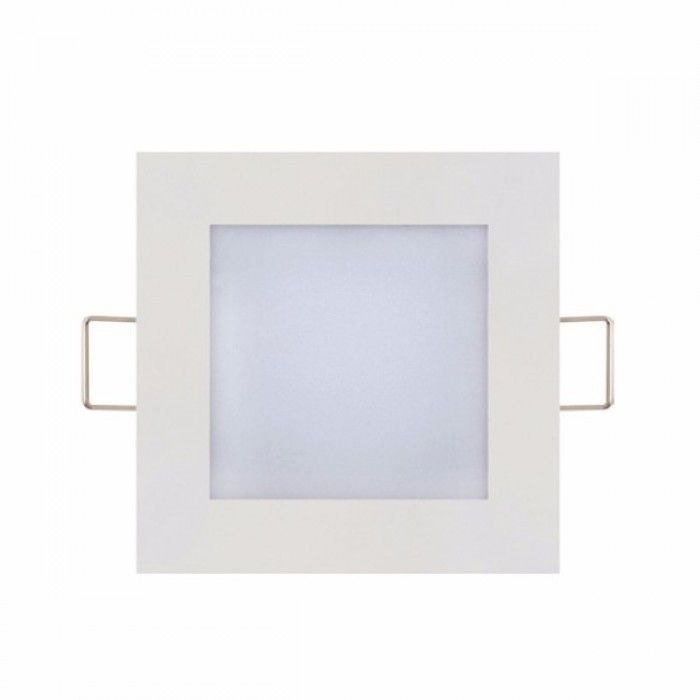 Світильник світлодіодний врізний Slim/Sq-3 3W 4200К, Білий, Білий