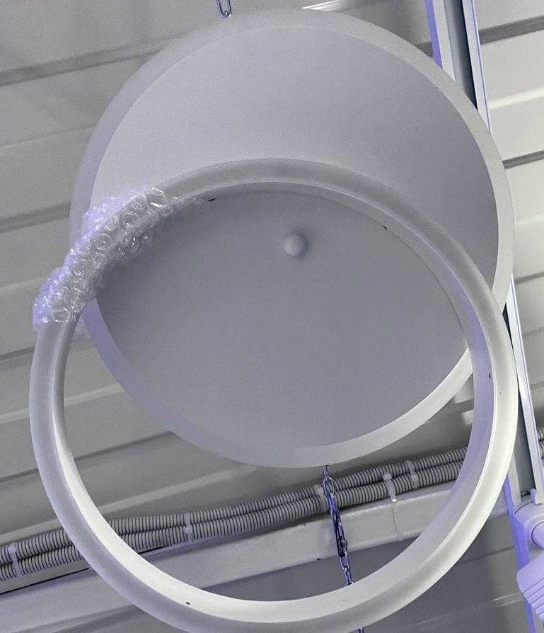 Потолочная светодиодная люстра с диммером 65W (MX55041/300B WH), Белый, Белый