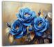 Картина на холсте МАKO " Синие розы" 50x70 см MK10624_5070