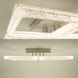 Керована світлодіодна люстра OBRII ICE 65W 4S ON/OFF 465x465x90 WHITE-230-IP20