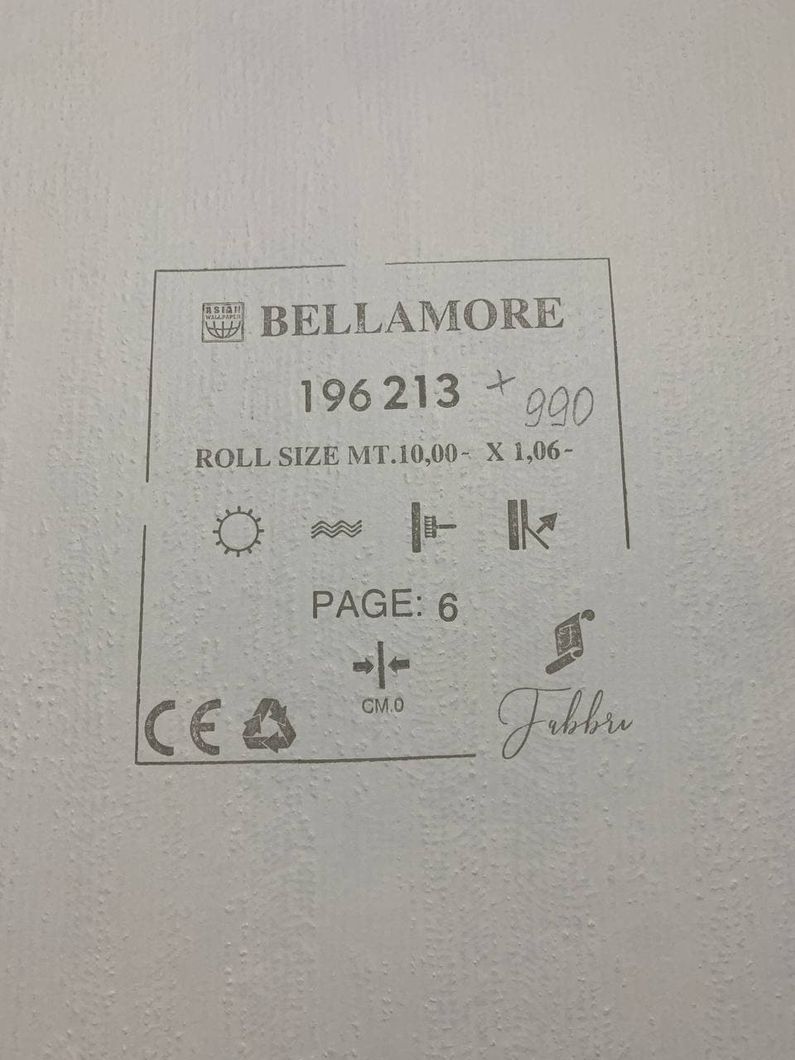 Шпалери вінілові на флізеліновій основі Wiganford Bellamore темно-сірий 1,06 х 10,05м (196213)