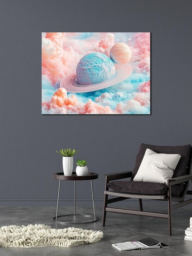 Картина на холсте МАKO " Планеты грез" 50x70 см MK10570_5070
