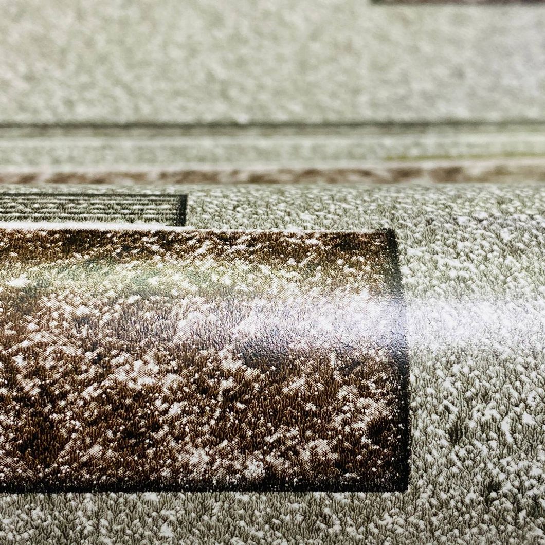 Шпалери вологостійкі на паперовій основі Континент Корнет коричневий 0,53 х 10,05м (2172)
