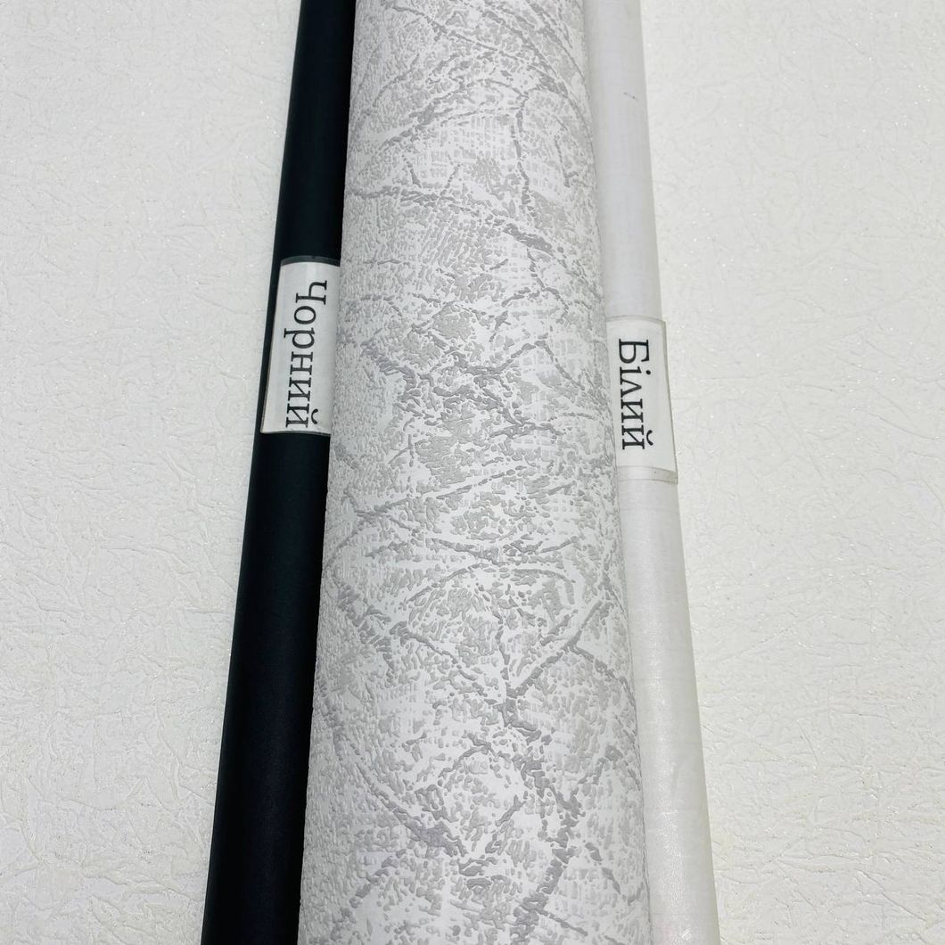 Обои виниловые на флизелиновой основе серый Славянские обои Office Style В188 1,06 х 10,05м (1252-10)