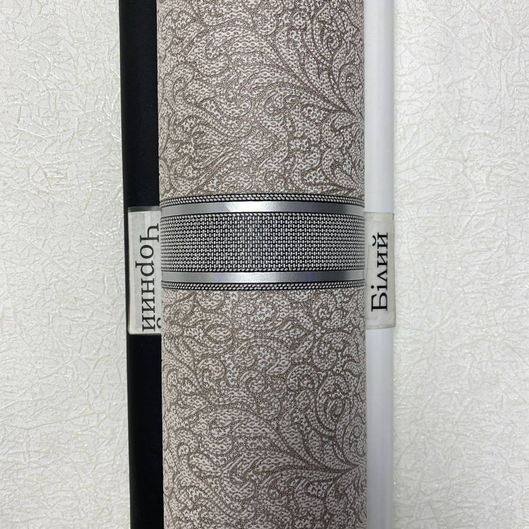 Шпалери вінілові на паперовій основі ArtGrand Bravo Ізабелла коричневий 0,53 х 10,05м (81052BR16),