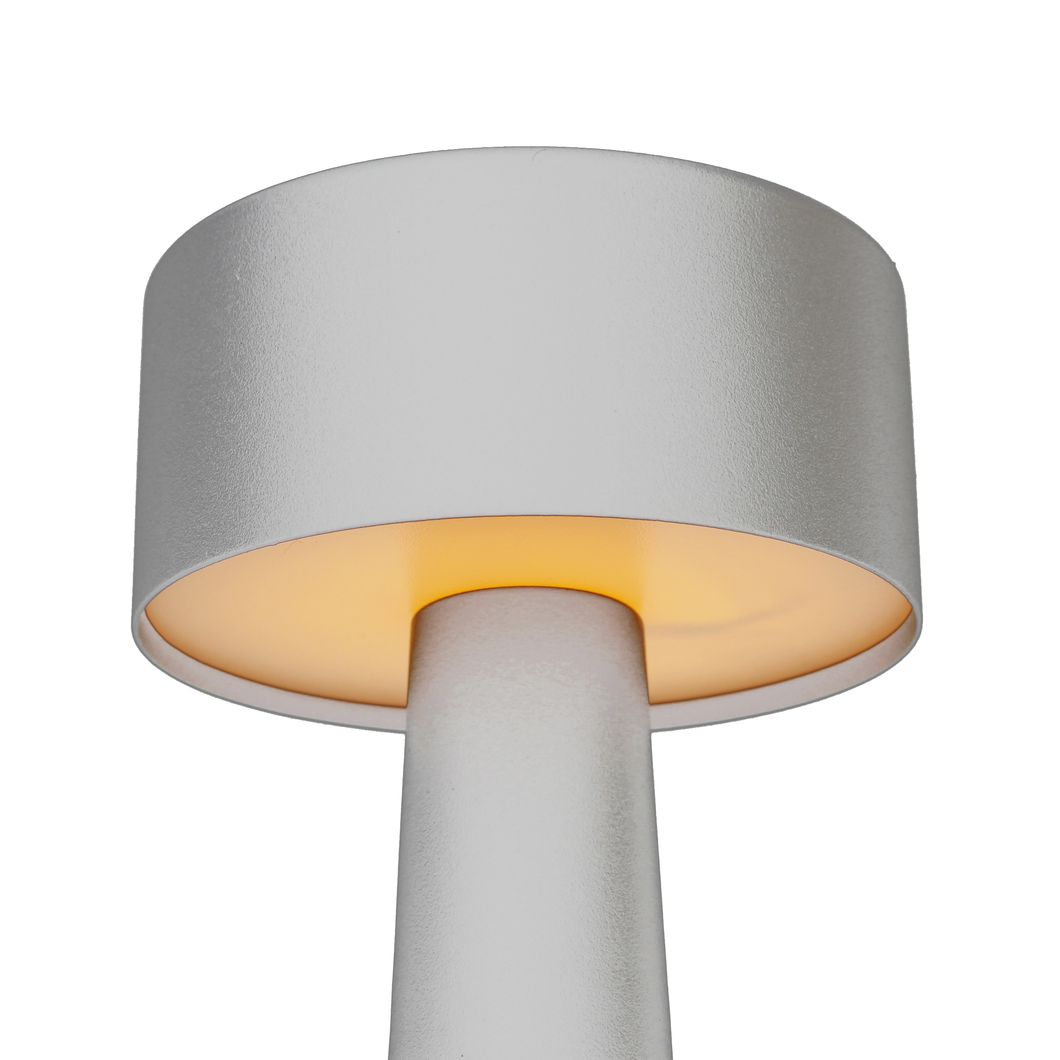 Настольная лампа сенсорная светодиодная ESLLSE DOWN LIGHT с аккумулятором 1200 mA Белая, Білий