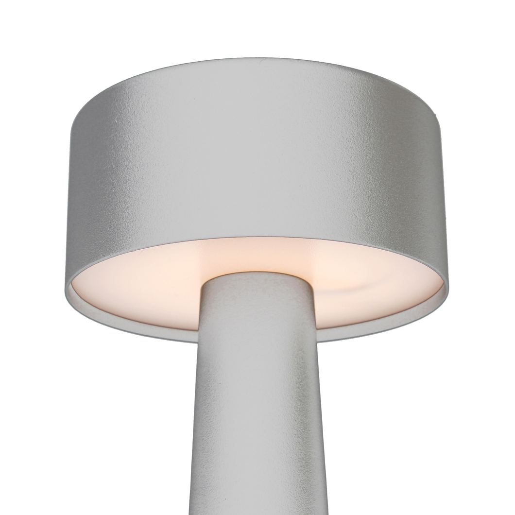 Настольная лампа сенсорная светодиодная ESLLSE DOWN LIGHT с аккумулятором 1200 mA Белая, Білий