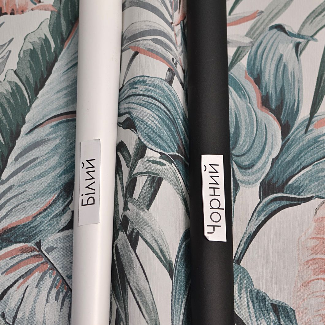 Обои виниловые на флизелиновой основе Superfresco Easy Leaves Exotique light grey/pink серо-зелёный 0,53х10,05 (107009)