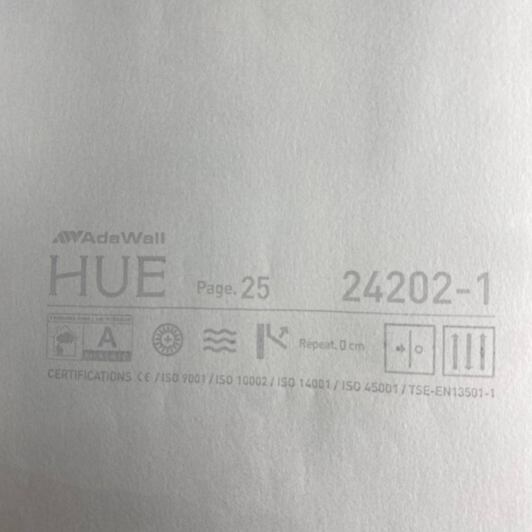Шпалери вінілові на флізеліновій основі AdaWall Hue білий 1,06 х 10,05м (24202-1)