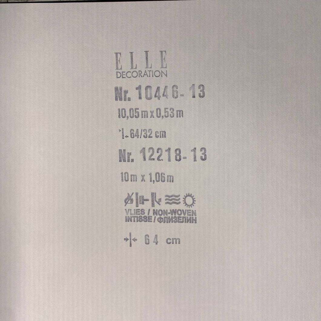 Шпалери вінілові на флізеліновій основі Erismann Elle 4 теракотовий 1,06 х 10,05м (12218-13)
