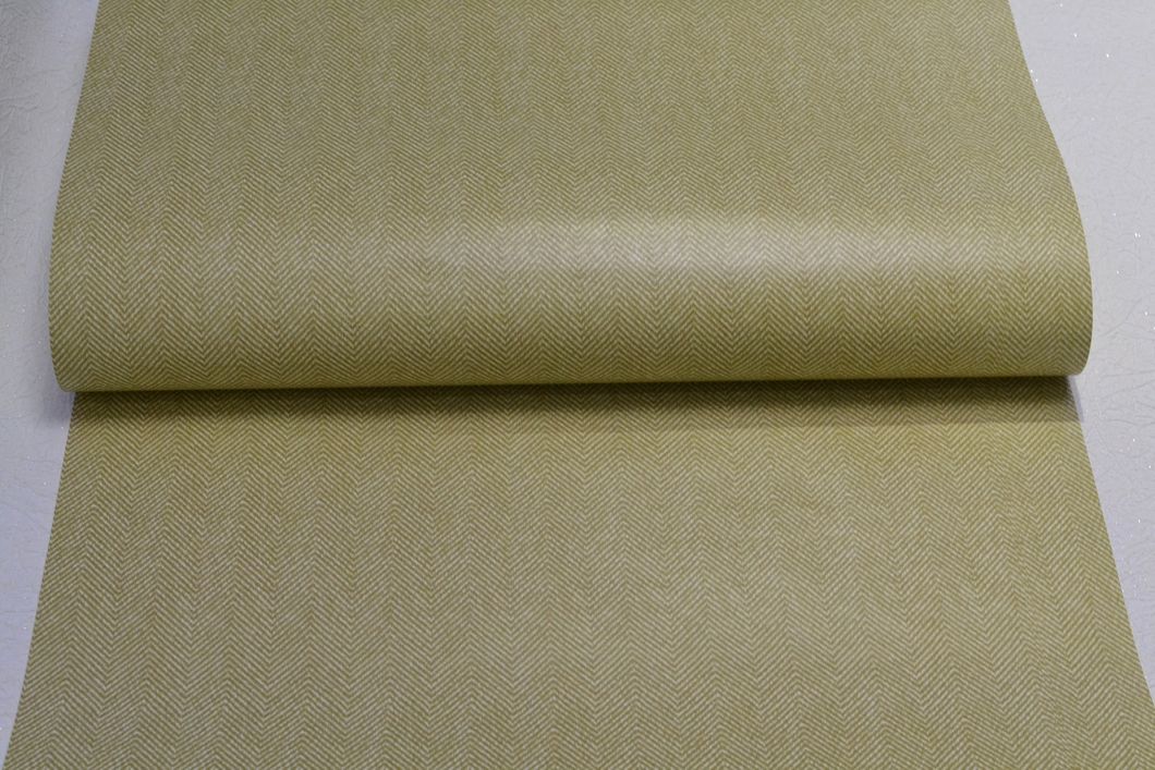 Шпалери вологостійкі на паперовій основі Шарм Ліберика зелений 0,53 х 10,05м (164-03)