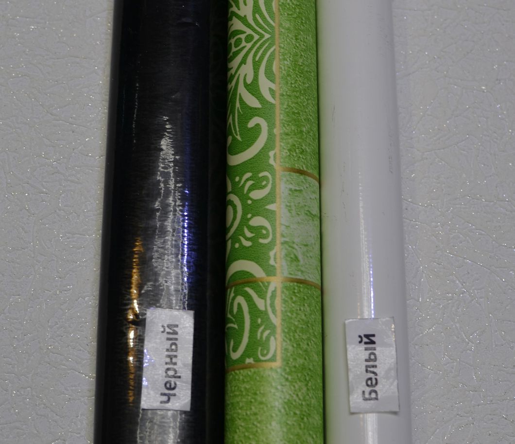 Обои влагостойкие на бумажной основе Шарм Гербера зелёный 0,53 х 10,05м (69-03)
