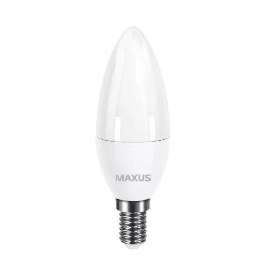 Лампа світлодіодна LED MAXUS C37 5W 4100K 220V E14 (1-LED-732)